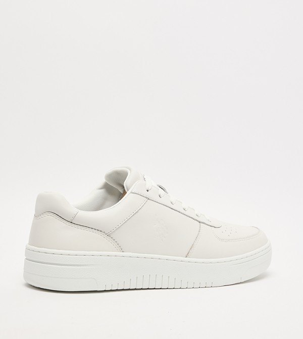 U.S. Polo Assn. U.S. POLO ASSN. - White Low Top