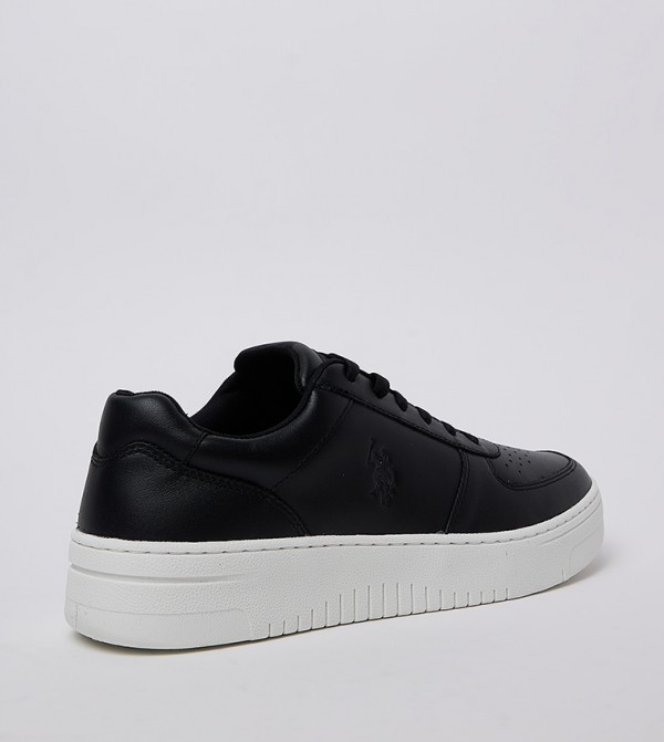 U.S. Polo Assn. U.S. POLO ASSN. - Black Low Top