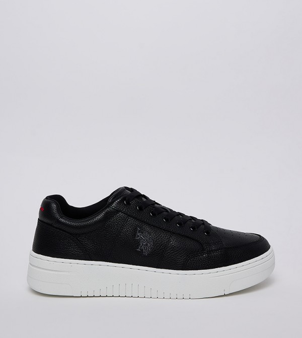 U.S. Polo Assn. U.S. POLO ASSN. - Black Low Top