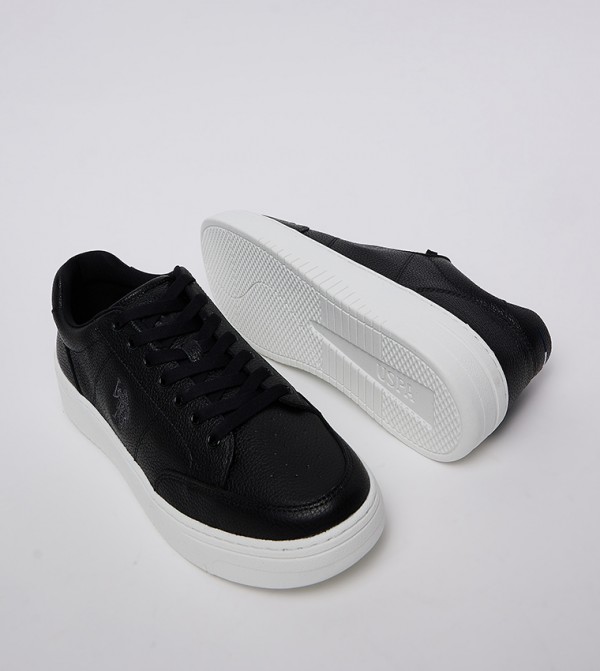 U.S. Polo Assn. U.S. POLO ASSN. - Black Low Top