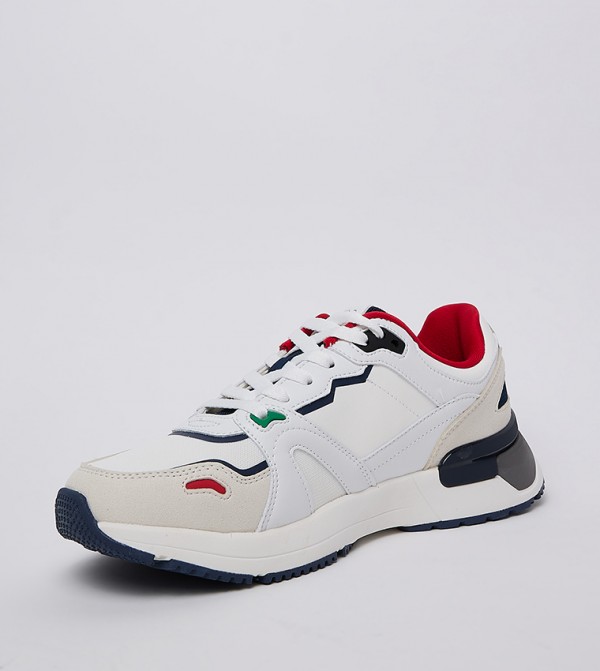 U.S. Polo Assn. U.S. POLO ASSN. - White Low Top