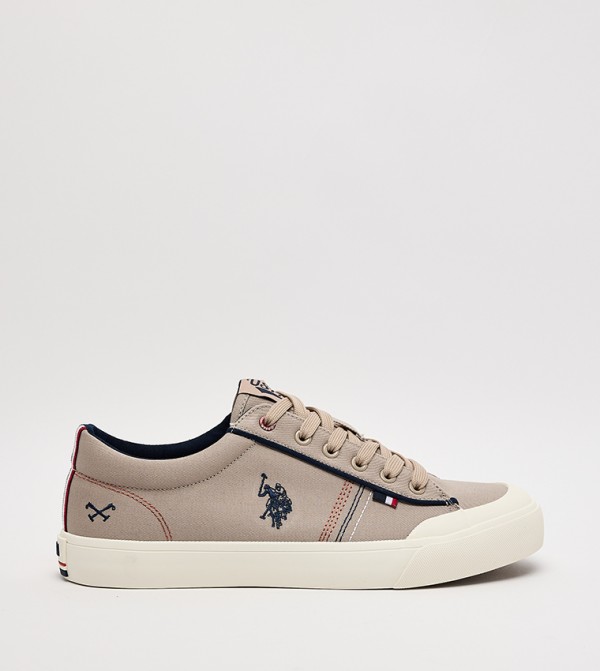 U.S. Polo Assn.  - Beige Low Top