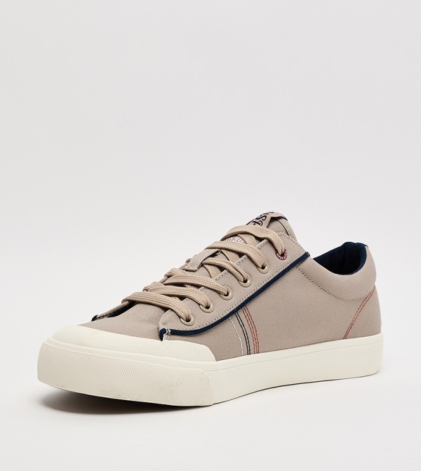 U.S. Polo Assn.  - Beige Low Top