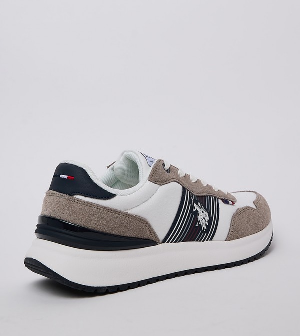 U.S. Polo Assn. U.S. POLO ASSN. - White Low Top
