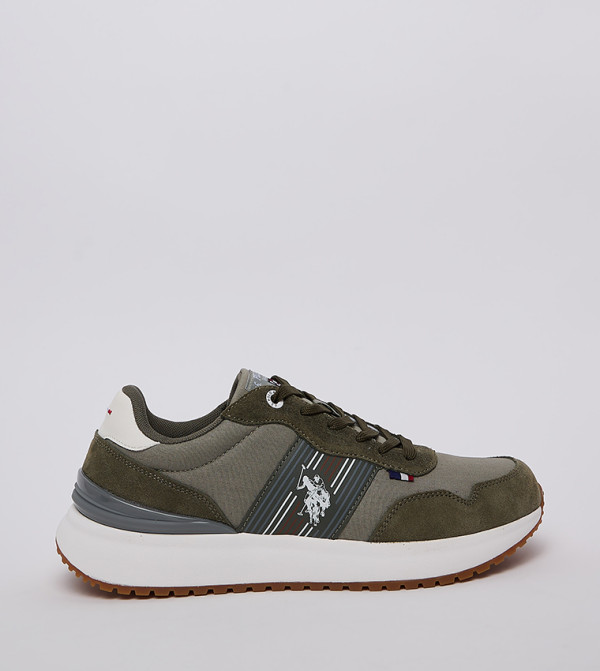 U.S. Polo Assn. U.S. POLO ASSN. - Khaki Low Top