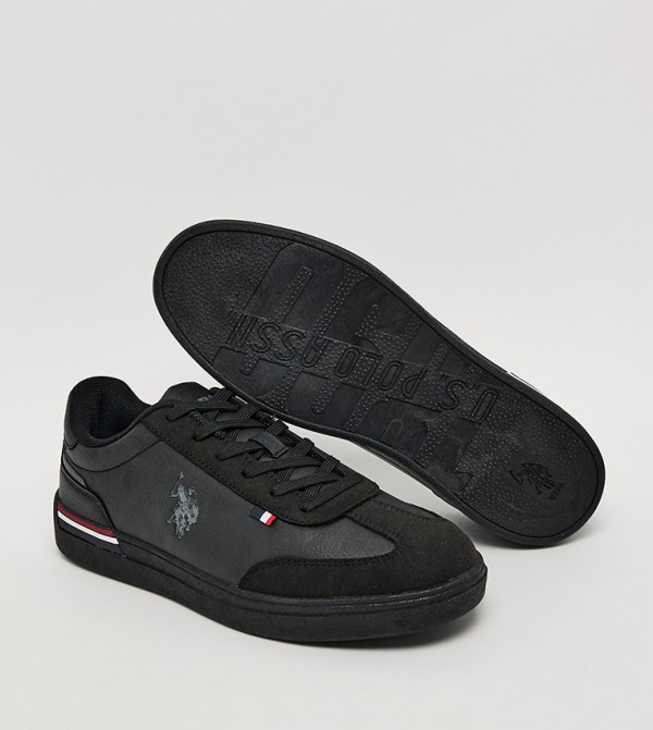 U.S. Polo Assn. U.S. Polo Assn. - Black Low Top