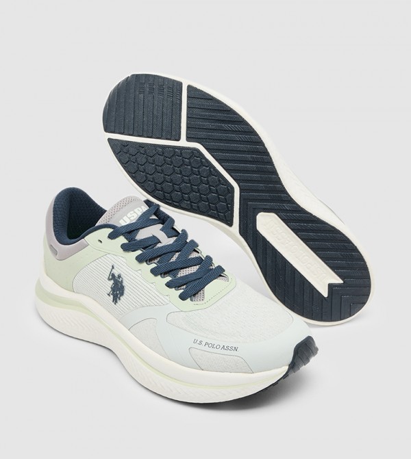 U.S. Polo Assn. U.S. POLO ASSN. - Grey Low Top