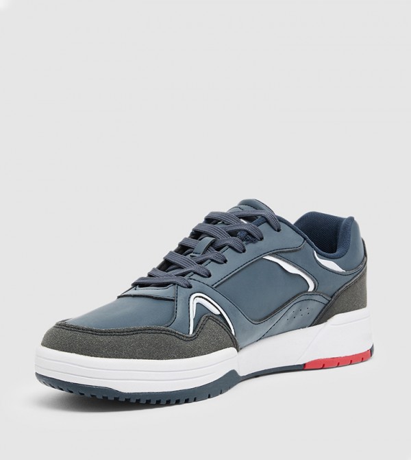 U.S. Polo Assn. U.S. POLO ASSN. - Blue Low Top