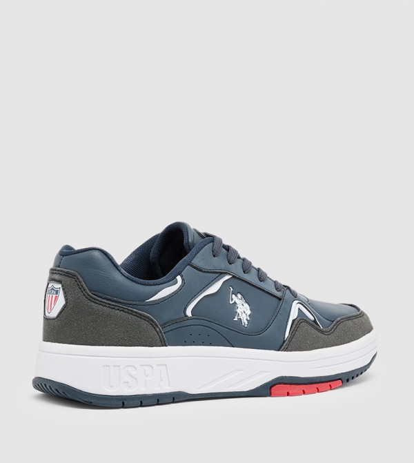 U.S. Polo Assn. U.S. POLO ASSN. - Blue Low Top