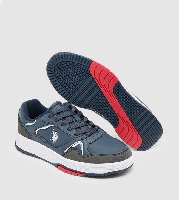 U.S. Polo Assn. U.S. POLO ASSN. - Blue Low Top