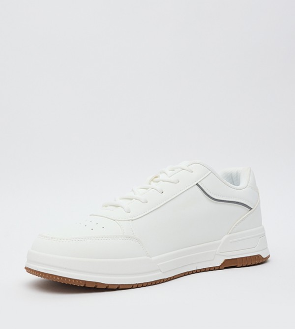 U.S. Polo Assn. U.S. POLO ASSN. - White Low Top