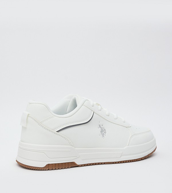 U.S. Polo Assn. U.S. POLO ASSN. - White Low Top