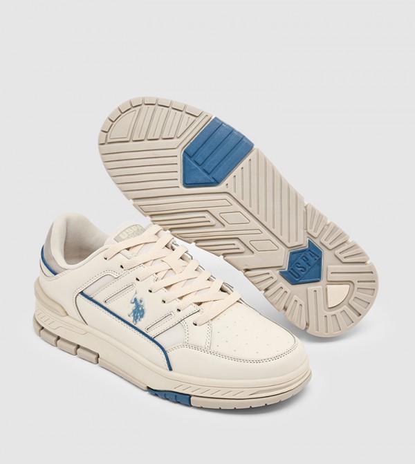 U.S. Polo Assn. U.S. Polo Assn. - Beige Low Top