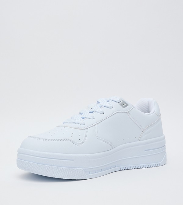 يو إس بولو اسن يو اس بولو اسن. - أبيض أحذية برقبة منخفضة