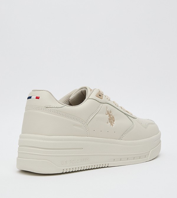 يو إس بولو اسن يو اس بولو اسن. - بيج أحذية برقبة منخفضة 