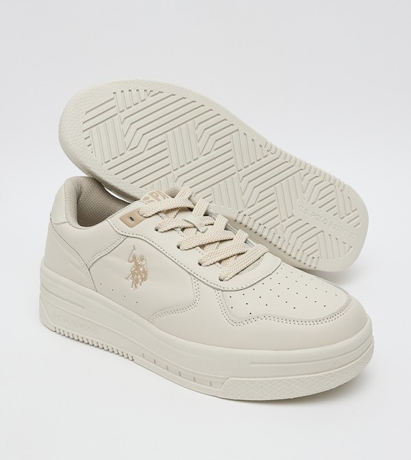 يو إس بولو اسن يو اس بولو اسن. - بيج أحذية برقبة منخفضة 