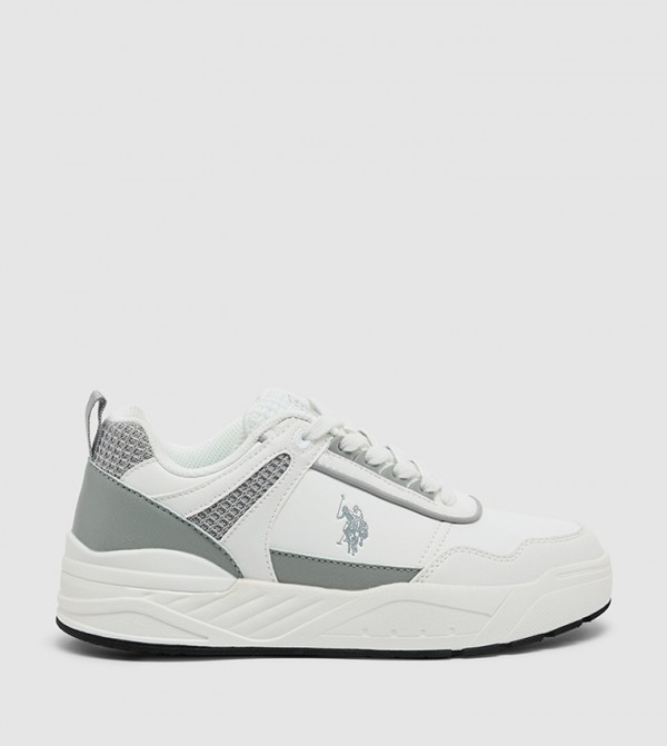 U.S. Polo Assn. U.S. POLO ASSN. - White Low Top