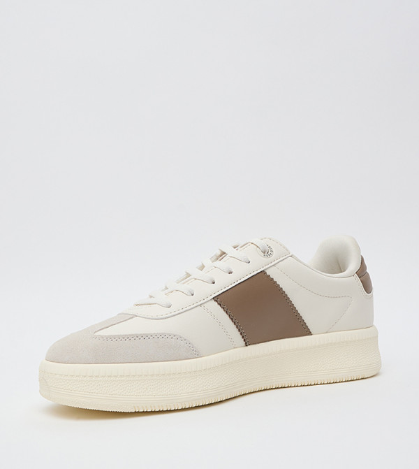 U.S. Polo Assn. U.S. POLO ASSN. - Beige Low Top