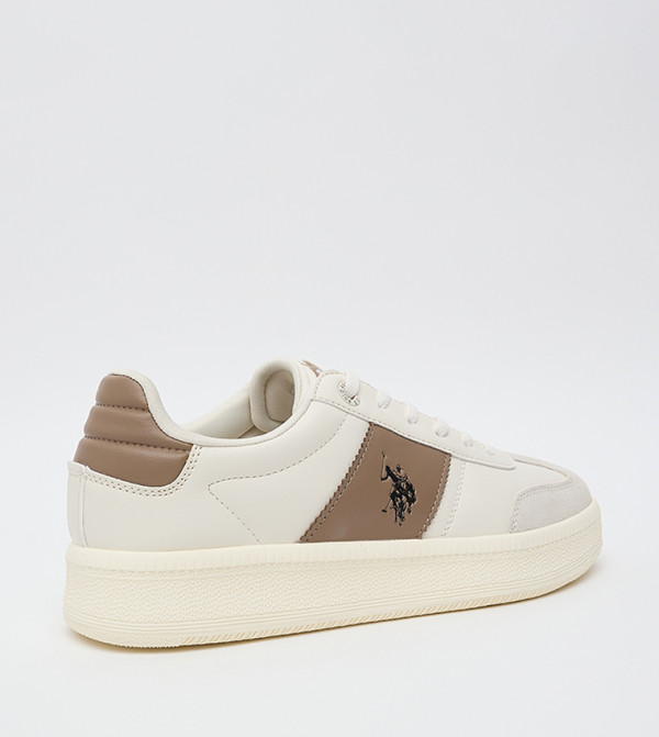 U.S. Polo Assn. U.S. POLO ASSN. - Beige Low Top