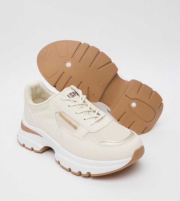 يو إس بولو اسن يو اس بولو اسن. - بيج أحذية برقبة منخفضة