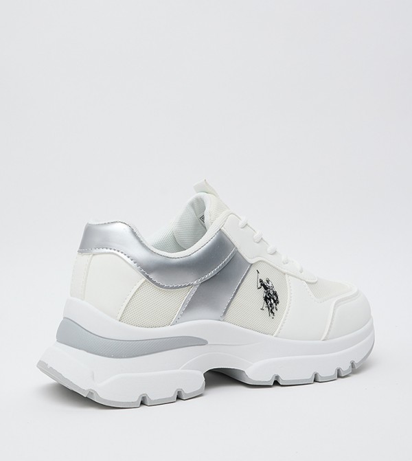 يو إس بولو اسن أحذية سنيكرز - أبيض أحذية برقبة منخفضة