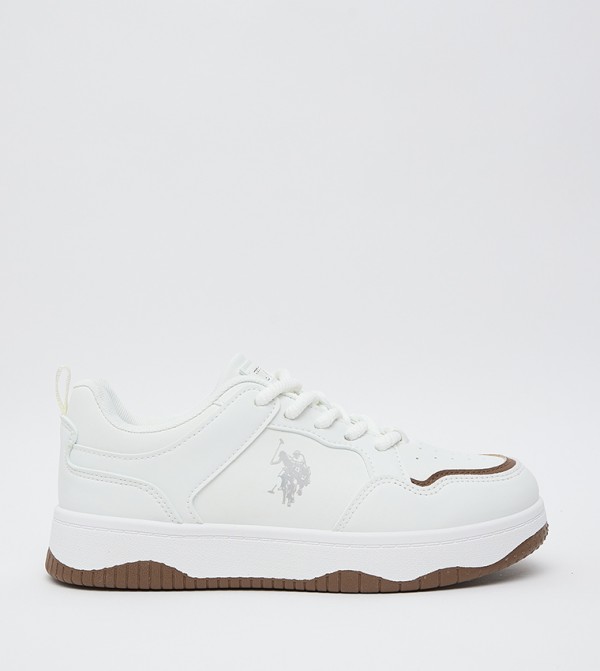 U.S. Polo Assn. U.S. POLO ASSN. - White Low Top