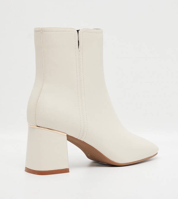 Nine West  Boots - White Ankle length Boots