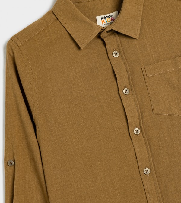 Koton  Shirts - Brown Shirts