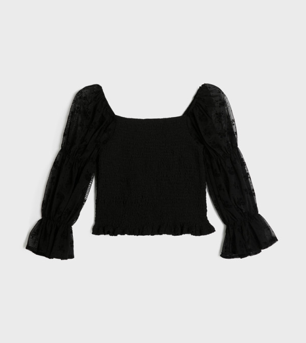 كوتون كوتون - أسود بلايز