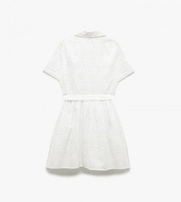 Koton Koton - White Shirt & T-Shirt Dresses