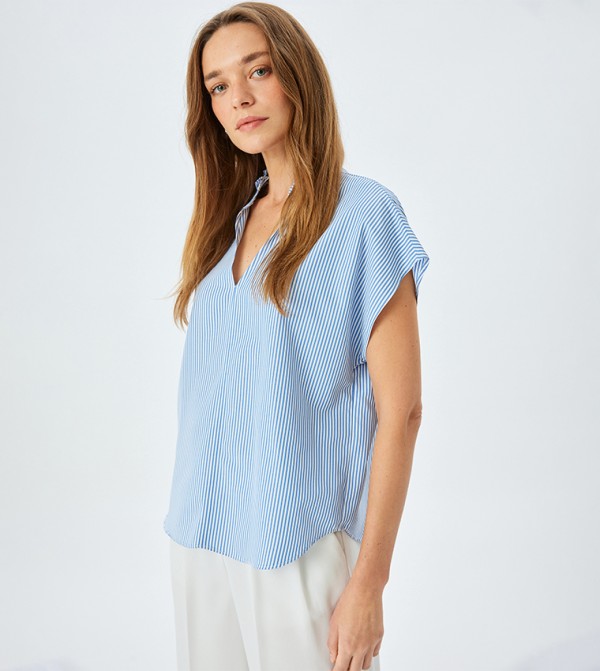 Koton Koton - Blue Casual Tops