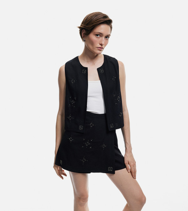 Koton  - Black Casual Shorts