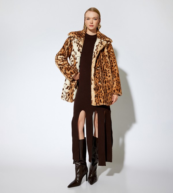 Koton Koton - Brown Midi Dresses