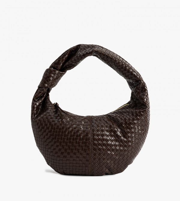 كوتون  - بني  Hobo Bags