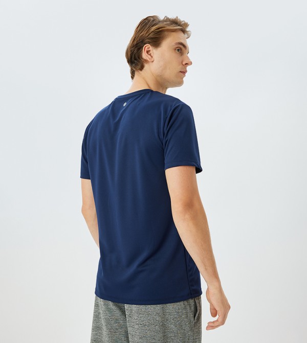 Koton T-Shirts & Vests - Blue Casual T-Shirts