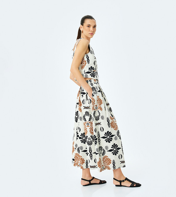 Koton  Maxi Skirts - Black Maxi Skirts