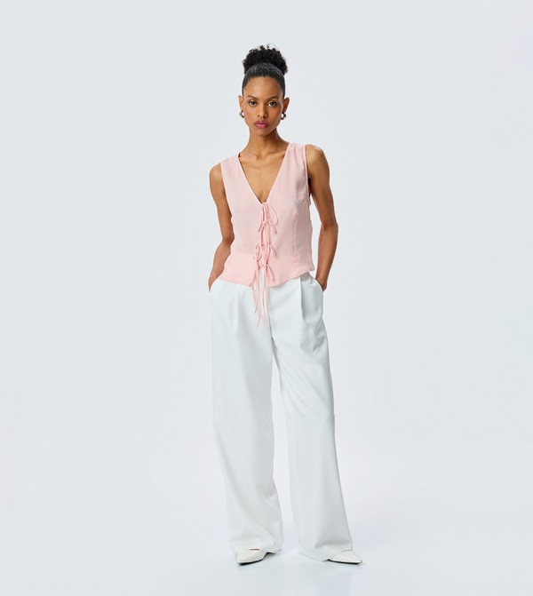 Koton Koton - Pink Sleeveless Tops