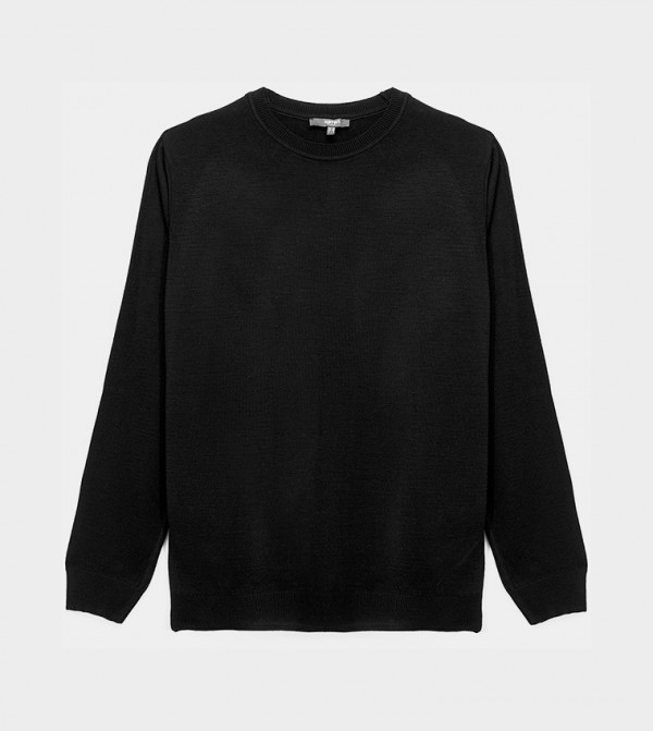 Koton Koton - Navy Round Neck Sweaters