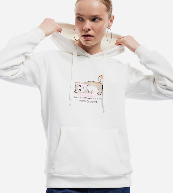 Koton  - Beige Hoodies