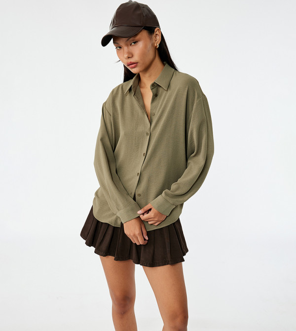 Koton Clothing - Khaki Shirts