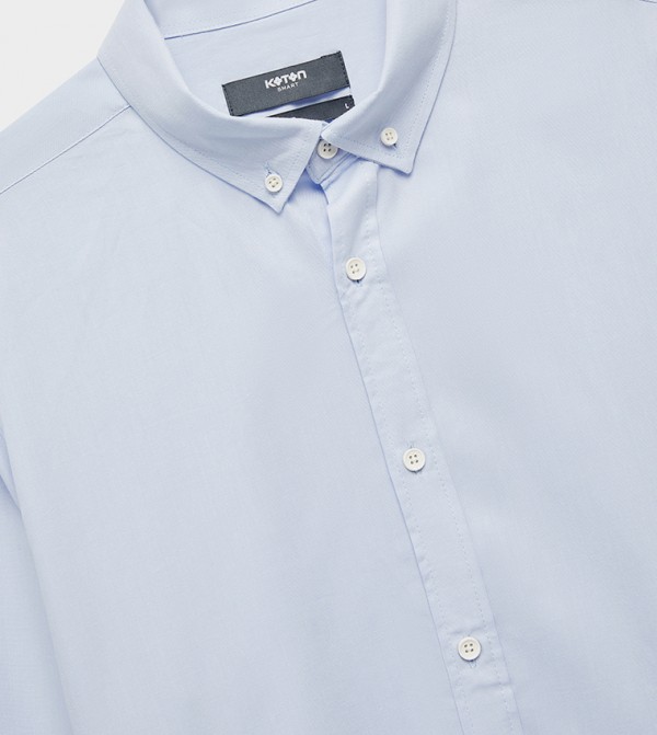 Koton Formal Shirts - Blue Formal Shirts