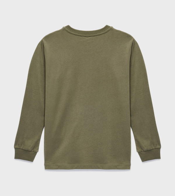 Koton  Topwear - Khaki T-shirts