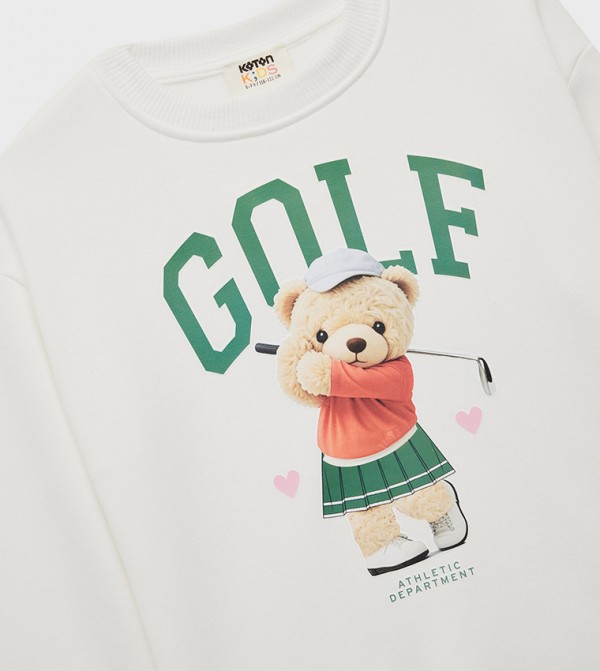 كوتون  ملابس الشتاء وملابس خارجية - أبيض بلوزات