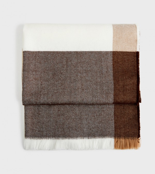 Koton Scarves - Brown Blanket Scarves