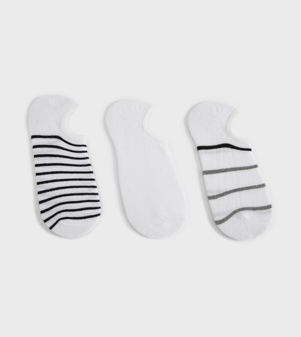 Koton Koton - White No Show Socks