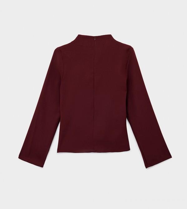 كوتون كوتون - بورغندي Casual Tops