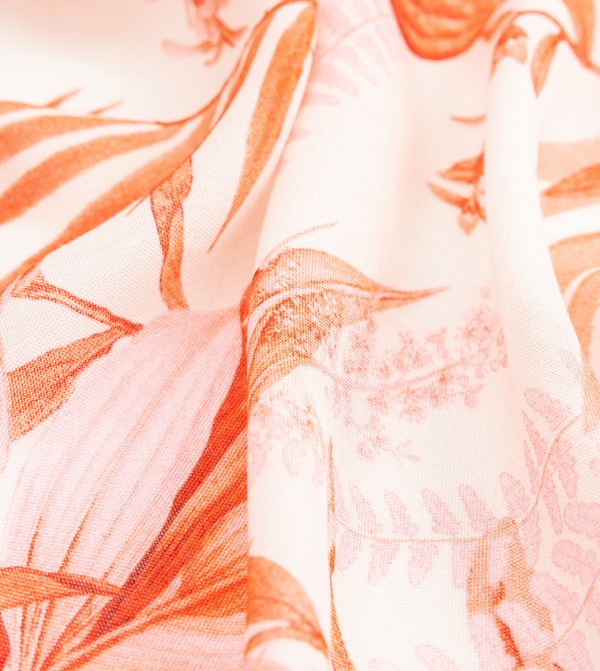 Koton Scarves - Orange Woven Scarves