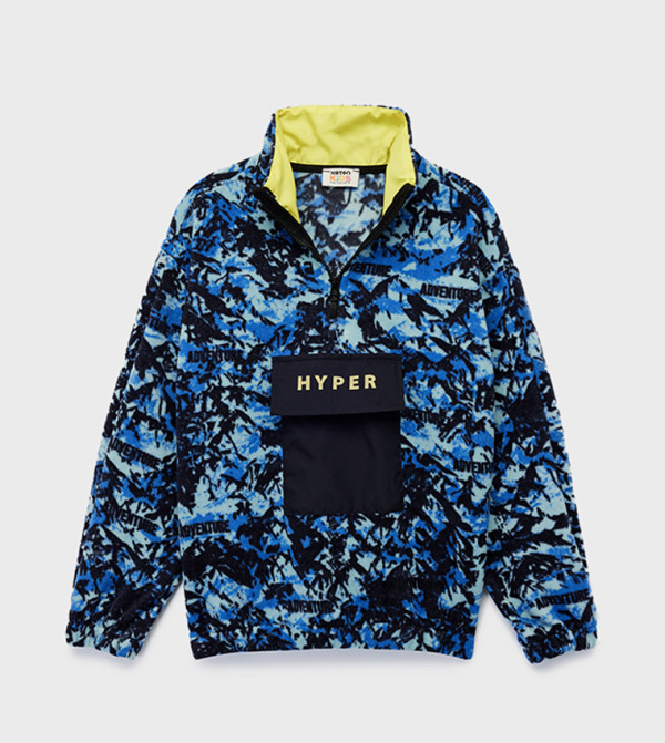 Koton  Winterwear & Outerwear - Blue Sweatshirts