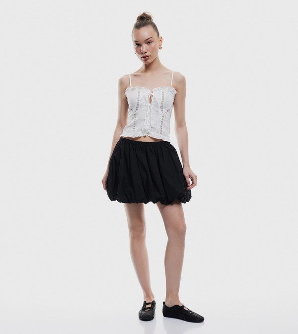 كوتون كوتون - أسود Mini Skirts