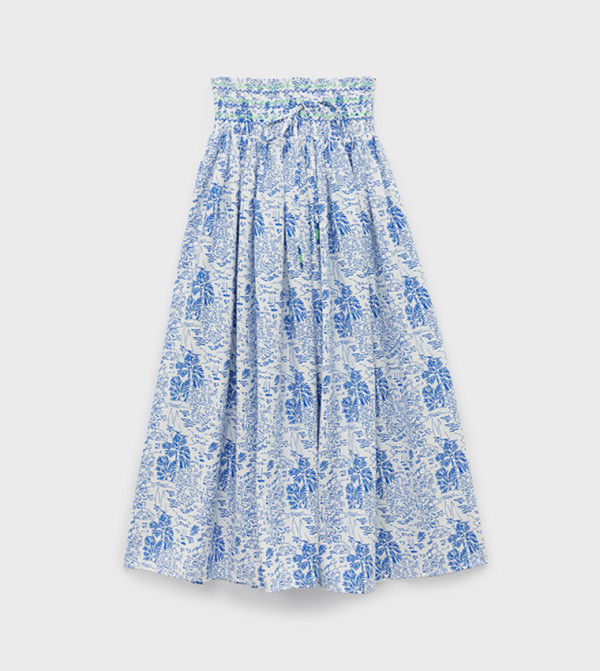 Koton  Skirts - Blue Midi Skirts